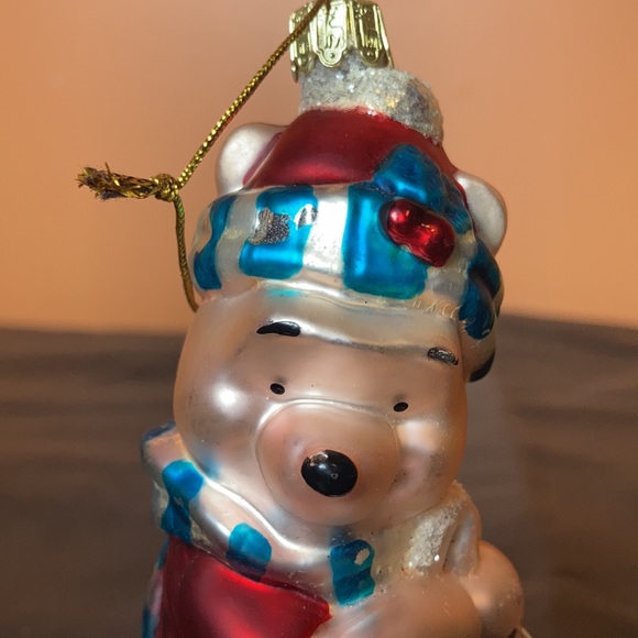 Vintage Disney glass Winnie the Pooh ornament - Picture 8 of 10